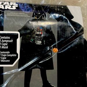 Boys Halloween Disney Darth Vader Costume sz L